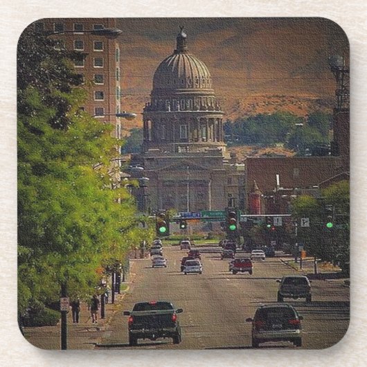 州の首都アイダホ州ボイシ コースター (正面)