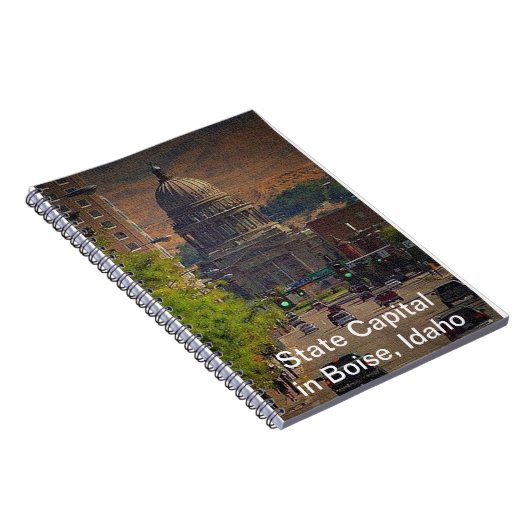 州の首都アイダホ州ボイシ ノートブック (右側)