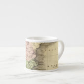 州のOlneyの東の地図 エスプレッソカップ (正面右)