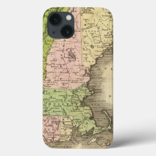 州のOlneyの東の地図 iPhone 13ケース