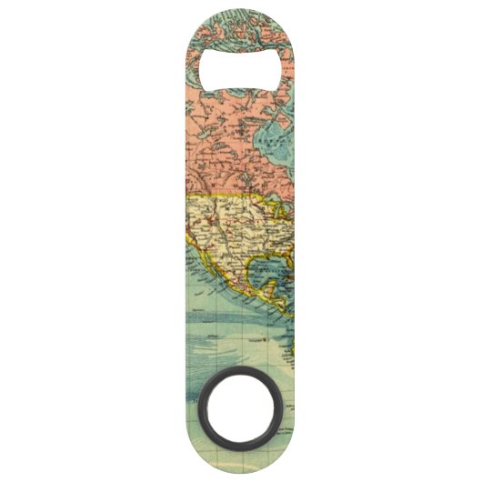 州を使用した世界地図 スピード栓抜き (裏面)