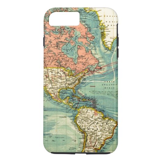 州を使用した世界地図 Case-Mate iPhoneケース (裏面)