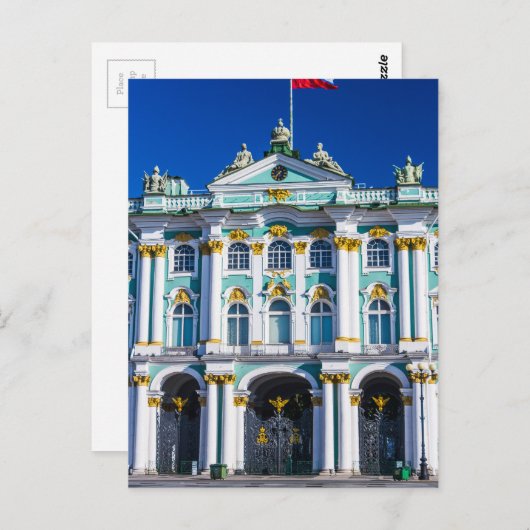 州エルミタージュ美術館サンクトペテルブルグロシア ポストカード (正面/裏面)