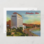 州オハイオオフィス建物ヴィンテージはがき ポストカード (正面/裏面)