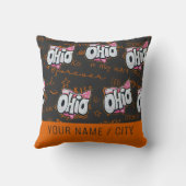 州オハイオホームデコール クッション (裏面)