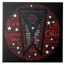 州オハイオワードアート(6"X6")セラミック写真タイル タイル