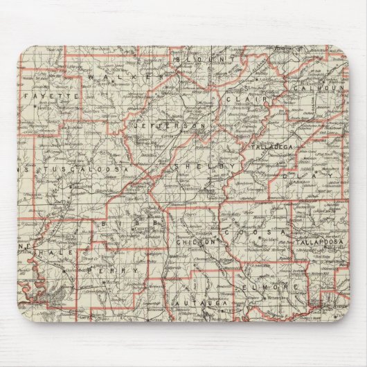 州オブアラバマ マウスパッド (正面)
