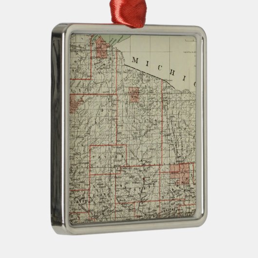 州オブウィスコンシン メタルオーナメント (右)