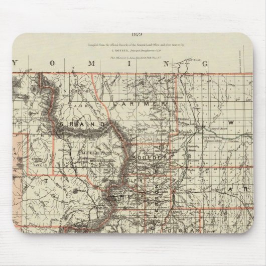 州オブコロラド マウスパッド (正面)