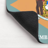 州オブデラウェア州旗 マウスパッド (コーナー)