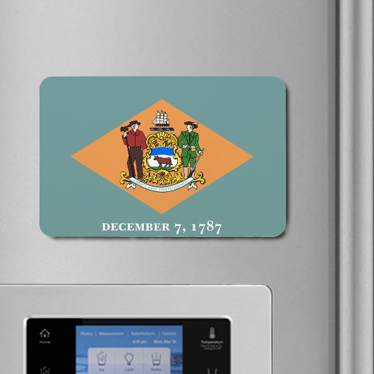 州オブデラウェア州旗 マグネット