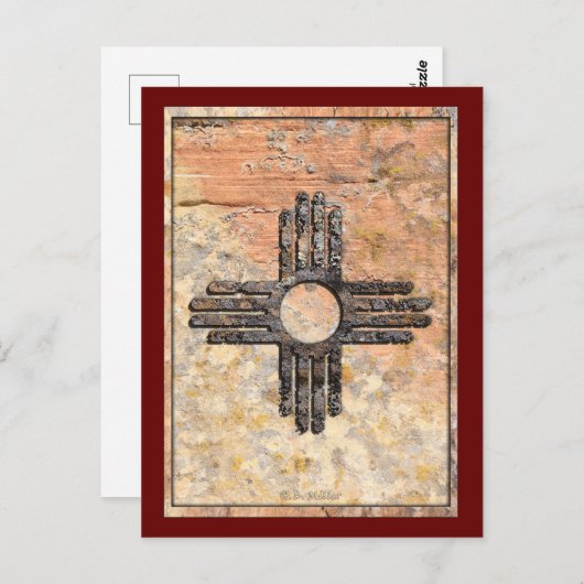 州オブニューメキシコジアサン ポストカード (正面/裏面)