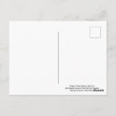 州オブニューメキシコジアサン ポストカード (裏面)