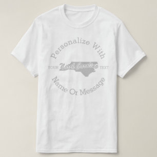 州オブノースカパーソナライズされたロライナTシャツ Tシャツ
