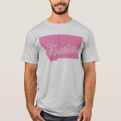 州オブモンタナシェイプTシャツ Tシャツ (正面)