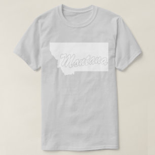 州オブモンタナシェイプTシャツ Tシャツ