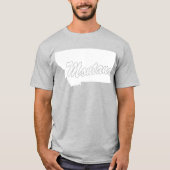 州オブモンタナシェイプTシャツ Tシャツ (正面)