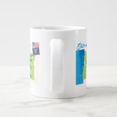 州オレゴン ジャンボコーヒーマグカップ (裏面)