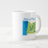 州オレゴン ジャンボコーヒーマグカップ (正面右)