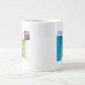 州オレゴン ジャンボコーヒーマグカップ (正面)