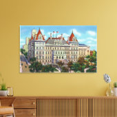 州キャピトルの外観 キャンバスプリント (インサイチュ (リビング))