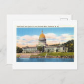 州キャピトルはウェストバージニア州チャールストンにある。 ポストカード (正面/裏面)