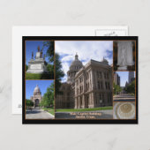 州キャピトル建物、オースティン、テキサス州 ポストカード (正面/裏面)