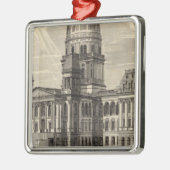 州キャピトル建物、スプリングフィールド、イル メタルオーナメント (左)