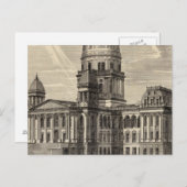 州キャピトル建物、スプリングフィールド、イール ポストカード (正面/裏面)