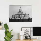 州キャピトル建物 ポスター (ホームオフィス)