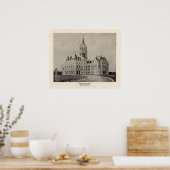 州キャピトル、ハートフォード ポスター (キッチン)