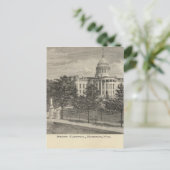 州キャピトル、マディソン、ウィス ポストカード (スタンド正面)