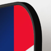 州グルジア国旗のピックボールパドル ピックルボールラケット (左詳細)