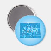 州コロラドマグネット マグネット (正面/裏面)