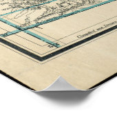 州コロラドマップ ポスター (角)