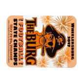 州サッカーの勝者のための冷蔵庫マグネット –  マグネット (横)