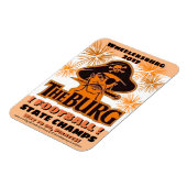 州サッカーの勝者のための冷蔵庫マグネット –  マグネット (左側)