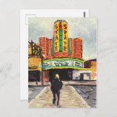 州シアター – アン・アーバー，ミシガンのはがき ポストカード (正面/裏面)