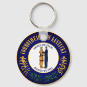 州シール・オブ・ケンタッキー キーホルダー (正面)