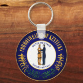 州シール・オブ・ケンタッキー キーホルダー (正面)