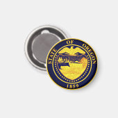 州シール マグネット (正面/裏面)