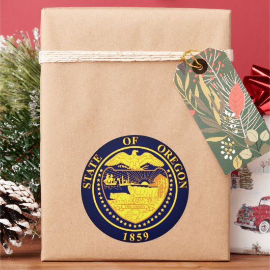 州シール ラウンドシール (クリスマス)