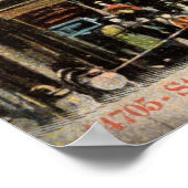 州セントシカゴILヴィンテージ1905 ポスター (角)