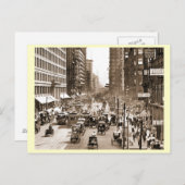 州セント、シカゴ、イリノイ州ヴィンテージ ポストカード (正面/裏面)