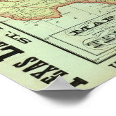 州テキサス州3 ポスター (角)