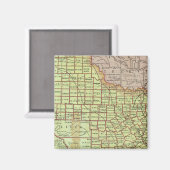 州テキサス州3 マグネット (正面/裏面)