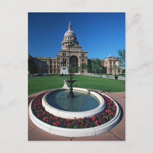 「州テキサス州・オースティン議事堂」 ポストカード (正面)