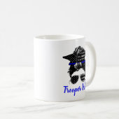 州トルーパーハイウェイパトロールメッシーブンワイフ コーヒーマグカップ (正面右)