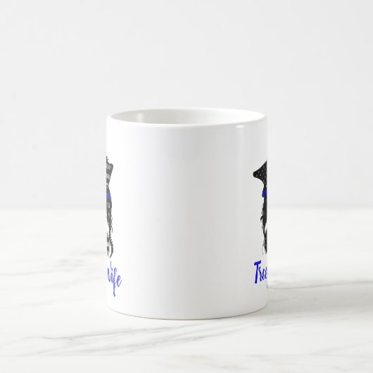 州トルーパーハイウェイパトロールメッシーブンワイフ コーヒーマグカップ (中央)