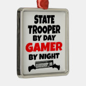 州トルーパーバイデイゲーマーバイナイト メタルオーナメント (右)